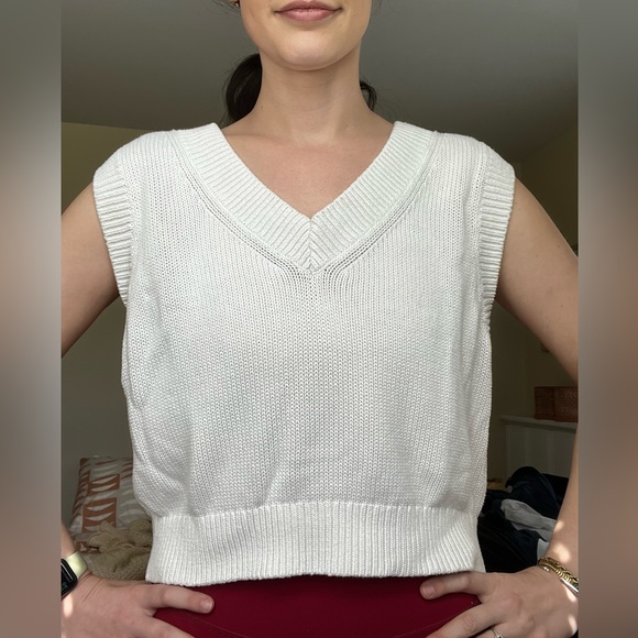 Abercrombie & Fitch Sweaters - Abercrombie & Fitch cropped sweater vest